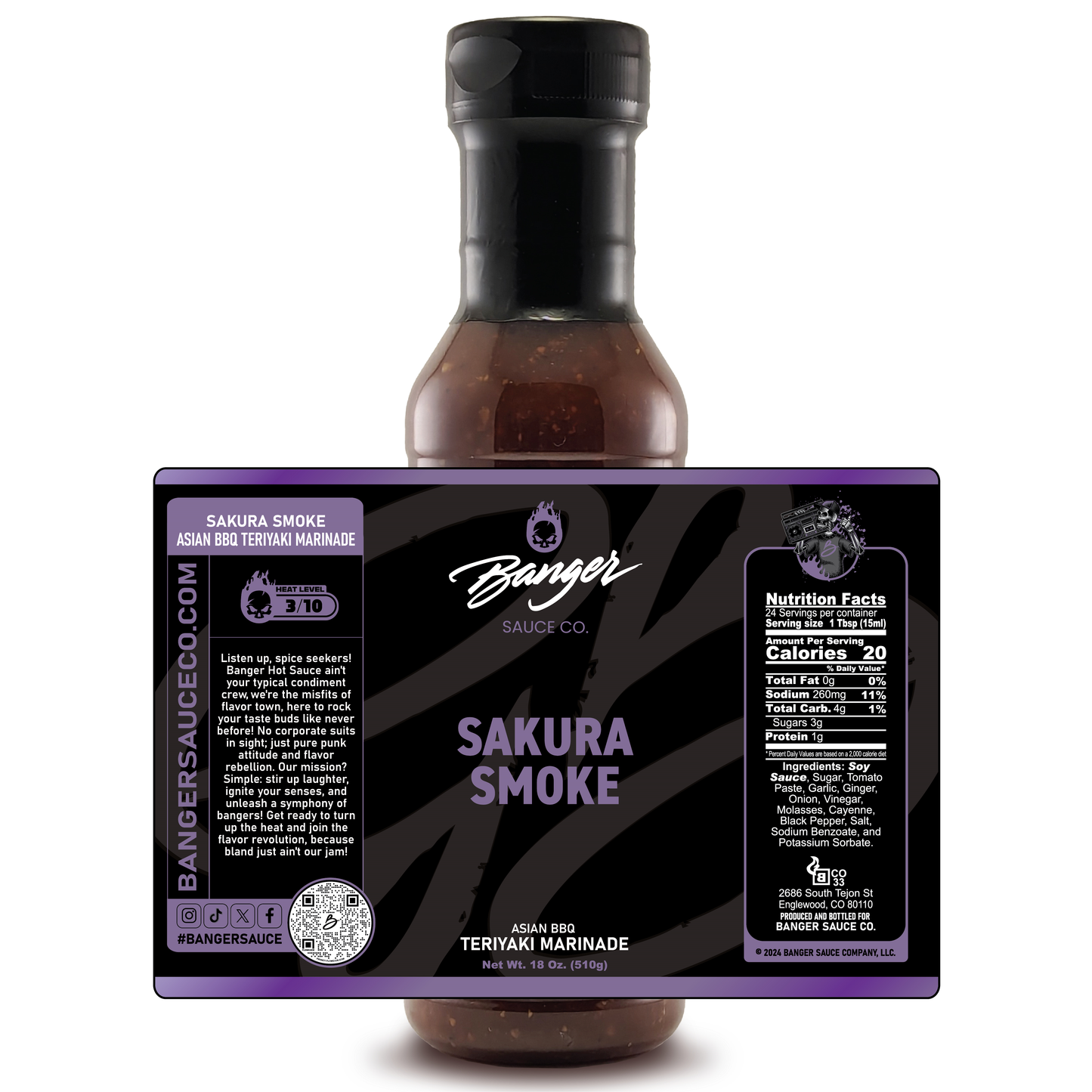 Sakura Smoke Teriyaki Marinade