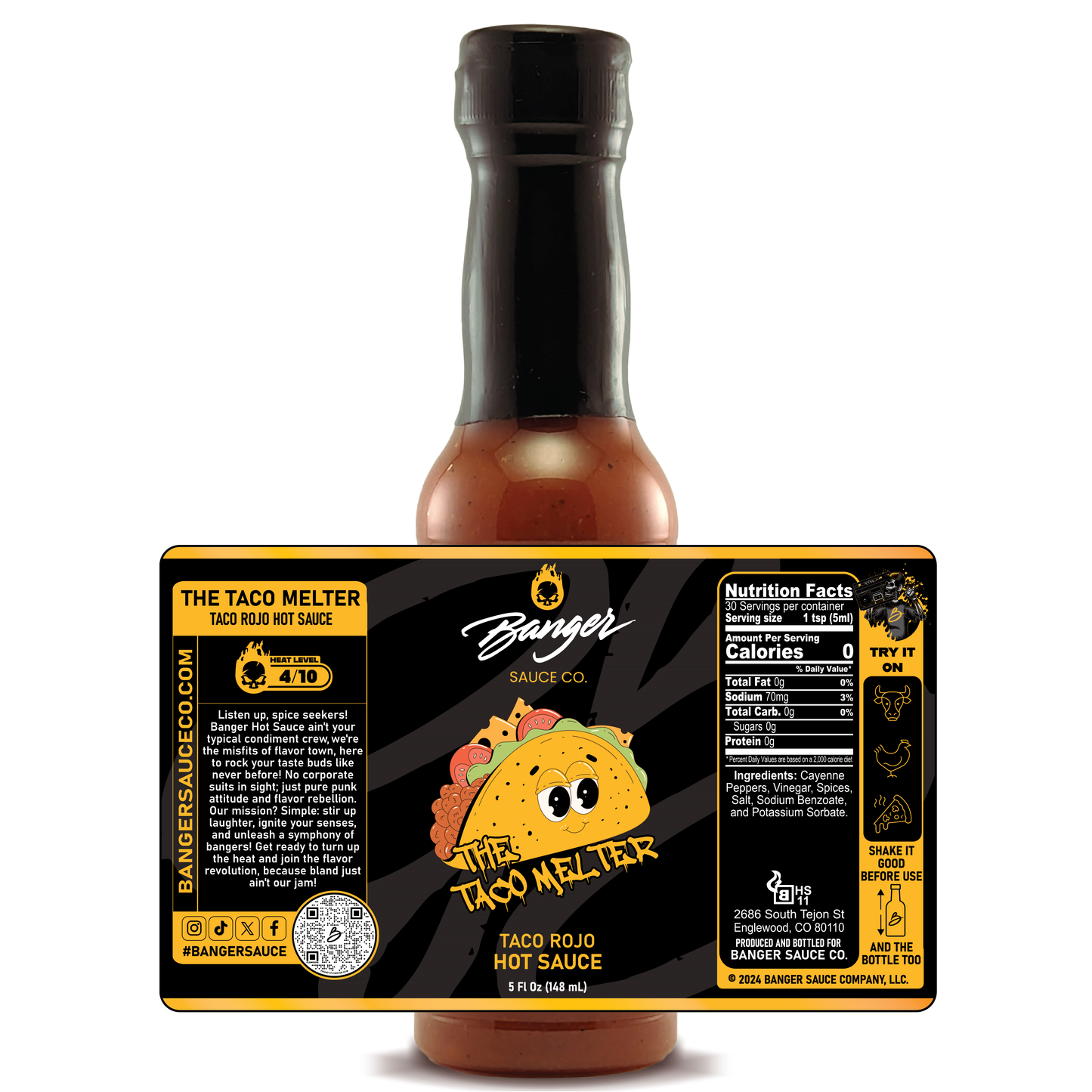 The Taco Melter Hot Sauce
