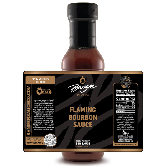 Flaming Bourbon BBQ Sauce