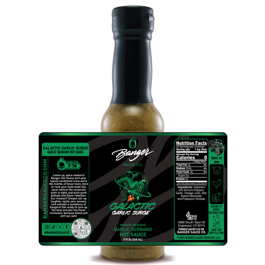 Galactic Garlic Surge Hot Sauce