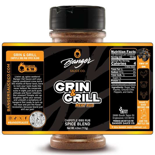 Grin & Grill Meat Rub