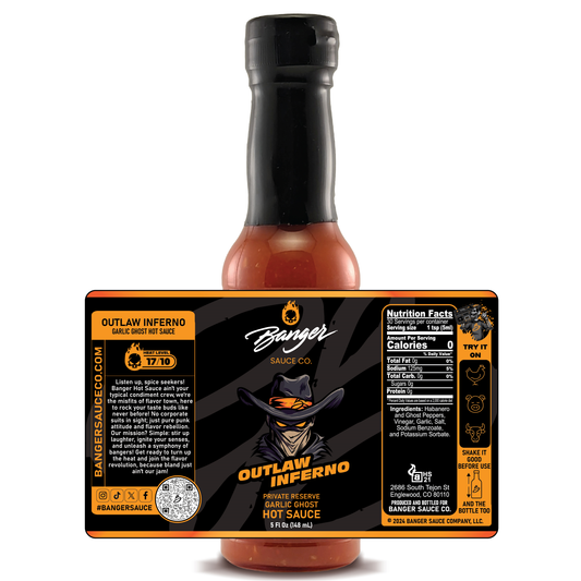 Outlaw Inferno Hot Sauce