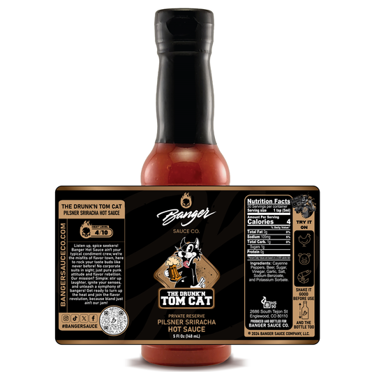The Drunk'n Tom Cat Hot Sauce