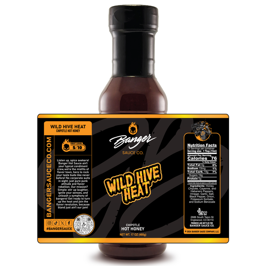 Wild Hive Heat Hot Honey