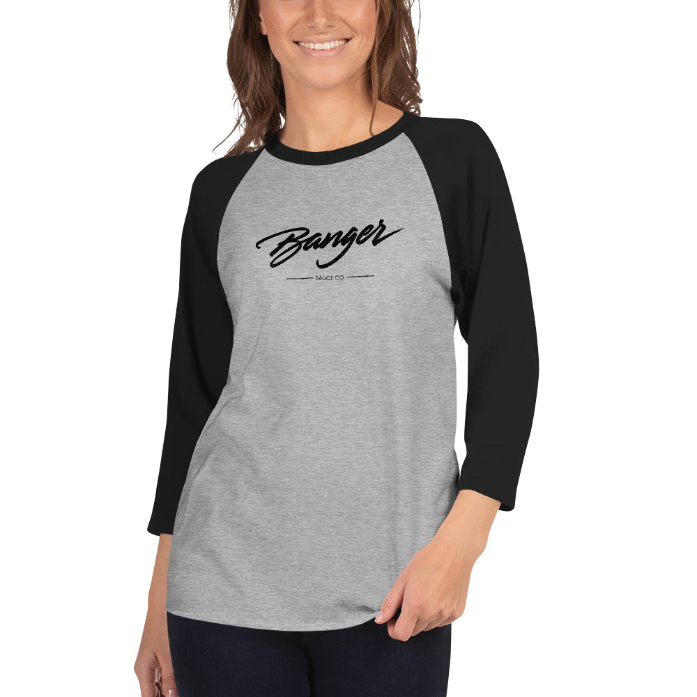 3/4 sleeve raglan Banger shirt